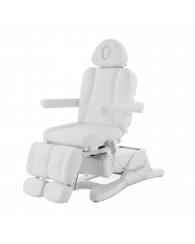 Педикюрное кресло электрическое 3 мотора "ММКП-3/КО-196DP03" с РУ с ножной педалью и пультом управления