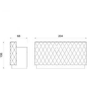 Стойка администратора "Mme De Pompadour"