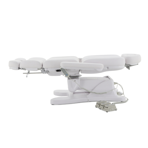 Педикюрное кресло электрическое 3 мотора "ММКП-3/КО-196DP03" с РУ с ножной педалью и пультом управления