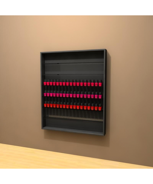 Навесная полка для лаков "Square"